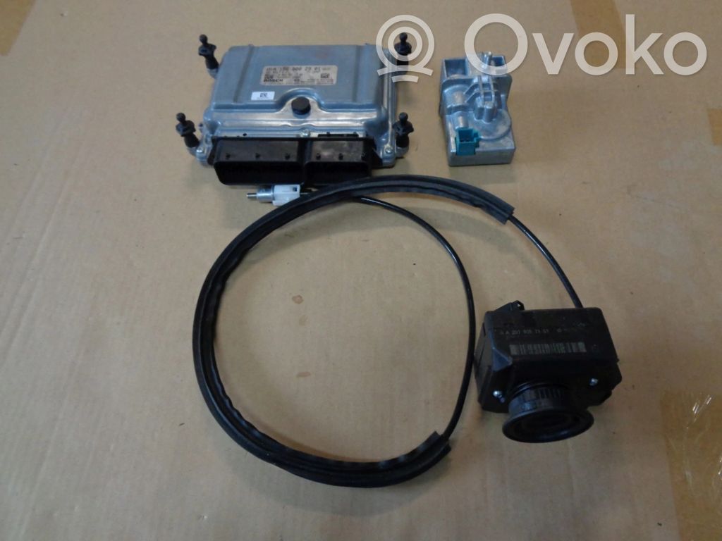 Mercedes-Benz C AMG W204 Kit cu ECU motor și set închidere uși 