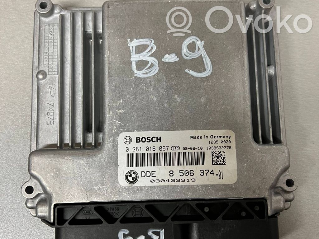 BMW 3 E90 E91 Engine control unit/module 