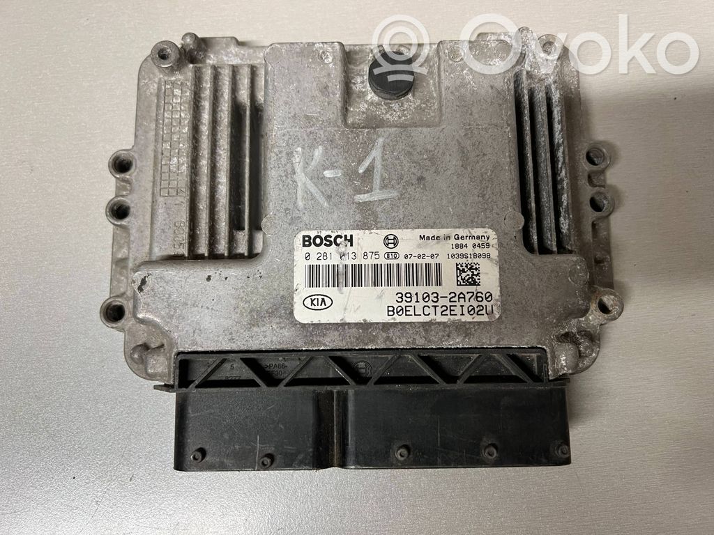 Galios (ECU) modulis   391032A760,0281013875,1039S18099