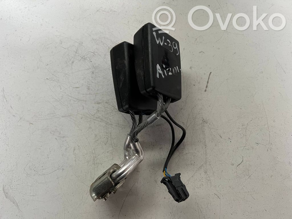 Volkswagen Golf VI Boucle de ceinture de sécurité arrière 