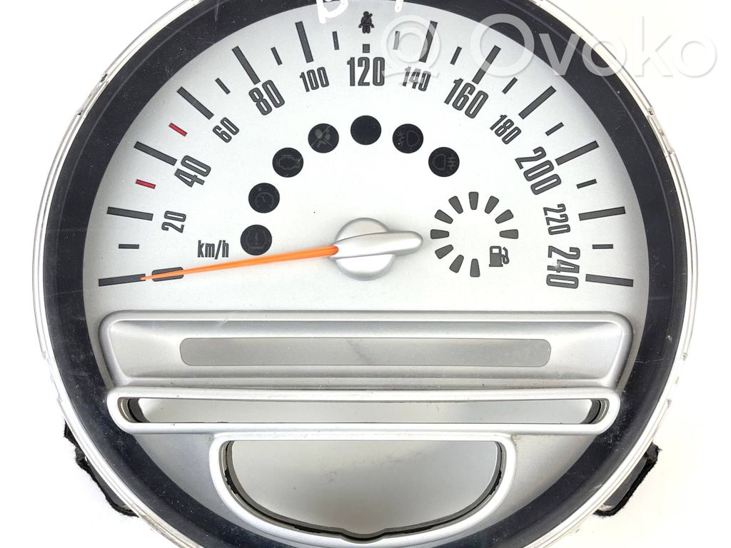 Mini One - Cooper Clubman R55 Speedometer (instrument cluster) 