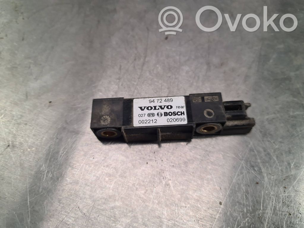 Volvo S80 Airbag deployment crash/impact sensor 