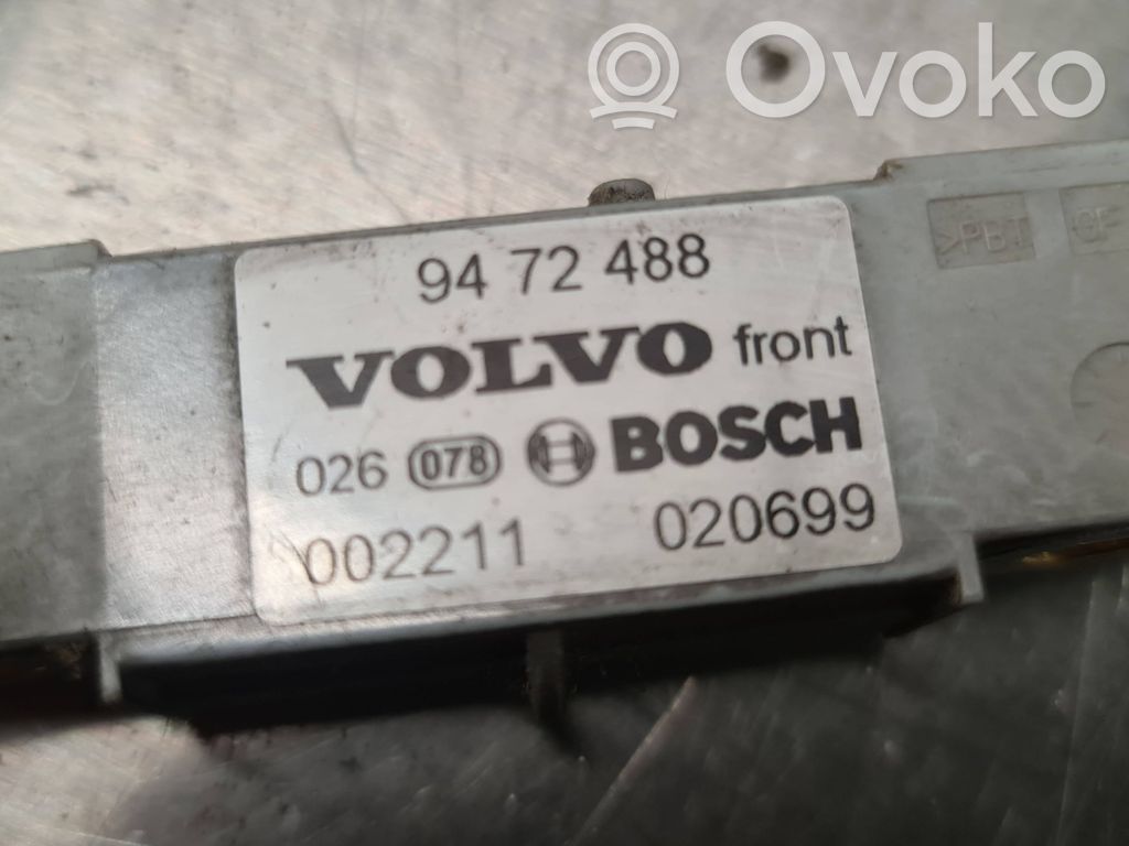Volvo S80 Airbag deployment crash/impact sensor 