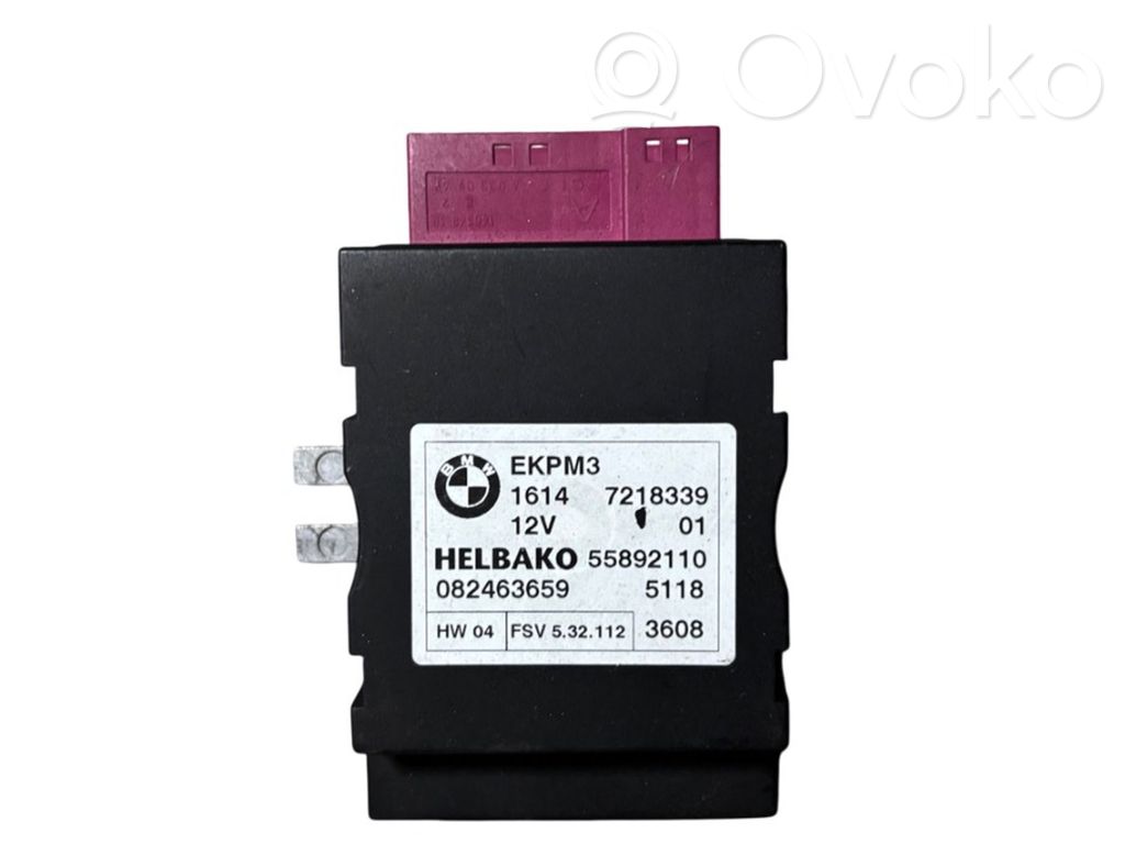 Fuel injection pump control unit/module   7218339,16147169960,16147180426,16147180427,16147209286,16147218339,16147229173,16147276046