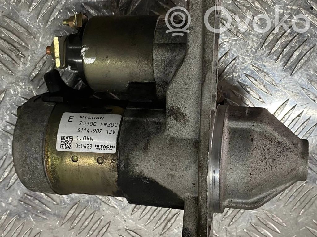 Nissan Qashqai Starter motor 