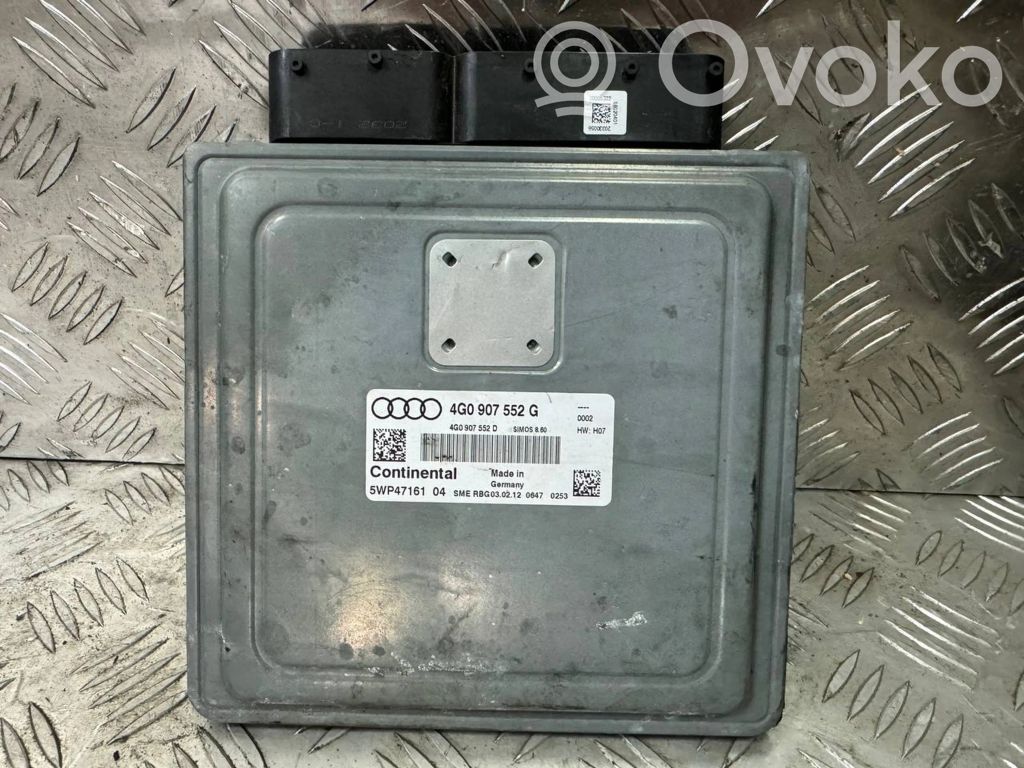 Audi A7 S7 4K8 Air suspension control unit module (rear) 