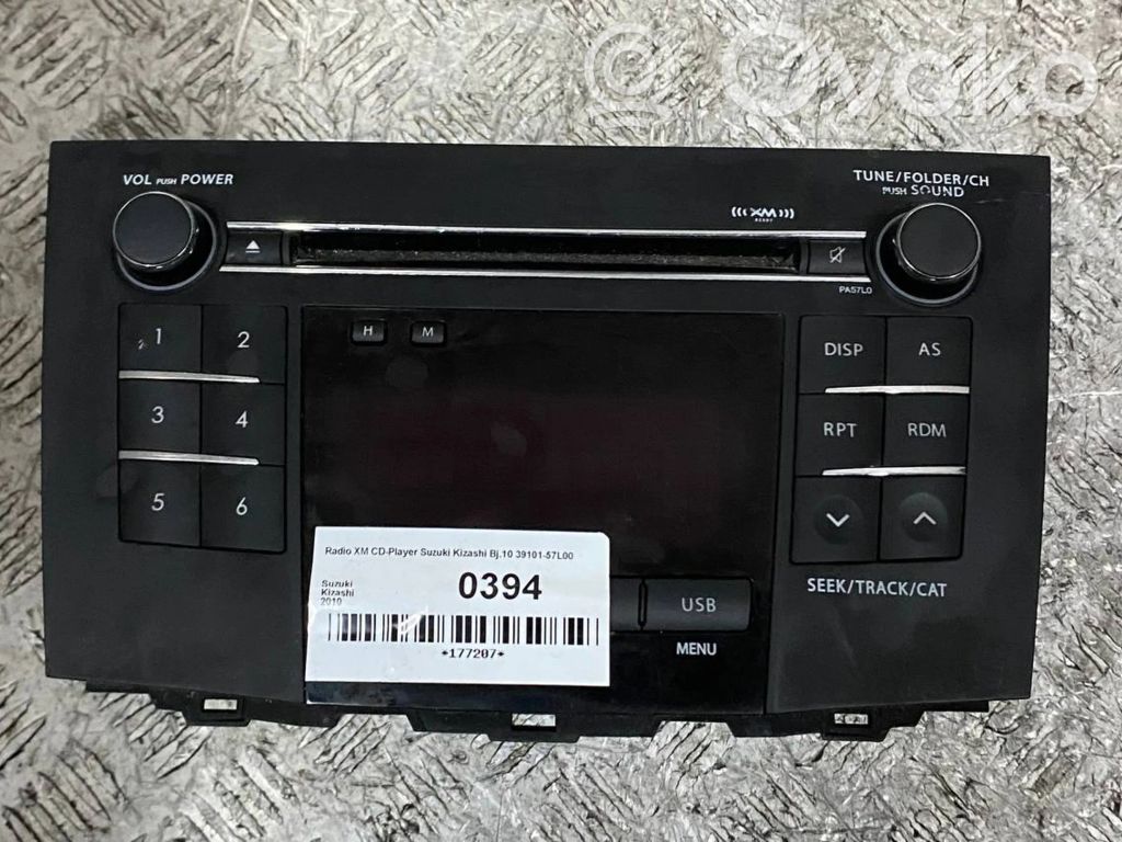 Suzuki Kizashi Radio / CD/DVD atskaņotājs / navigācija 
