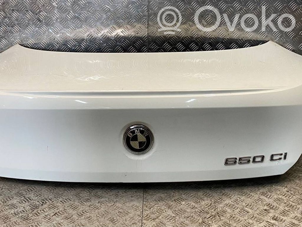 BMW 6 E63 E64 Aizmugurējais pārsegs (bagāžnieks) 