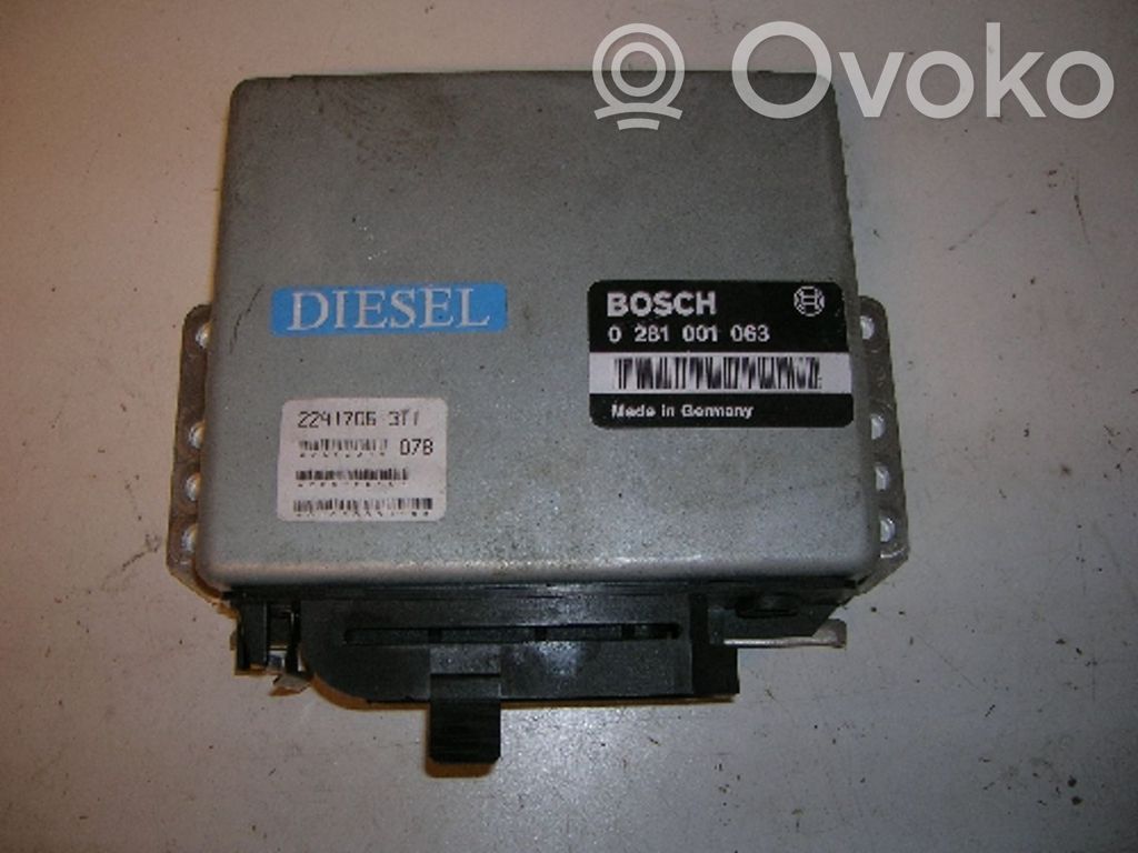 BMW 3 E30 Fuel injection control unit/module 
