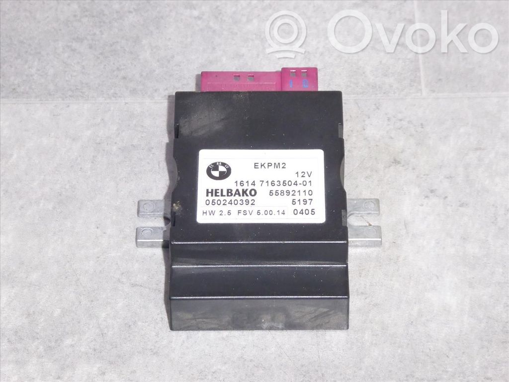 Unité de commande / module de pompe à carburant   16147229173,16147229173