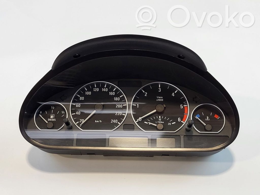 BMW 3 E46 Spidometras (prietaisų skydelis) 