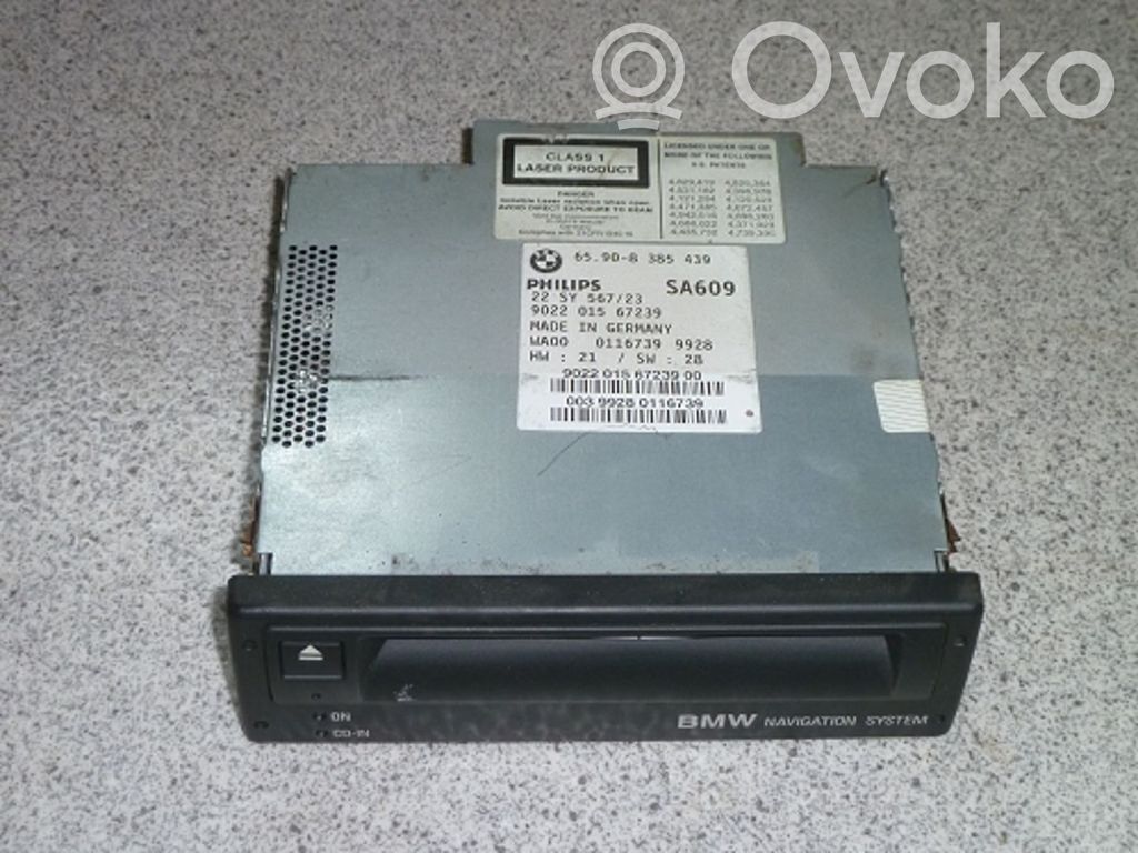 BMW 5 E39 GPS navigation control unit/module 