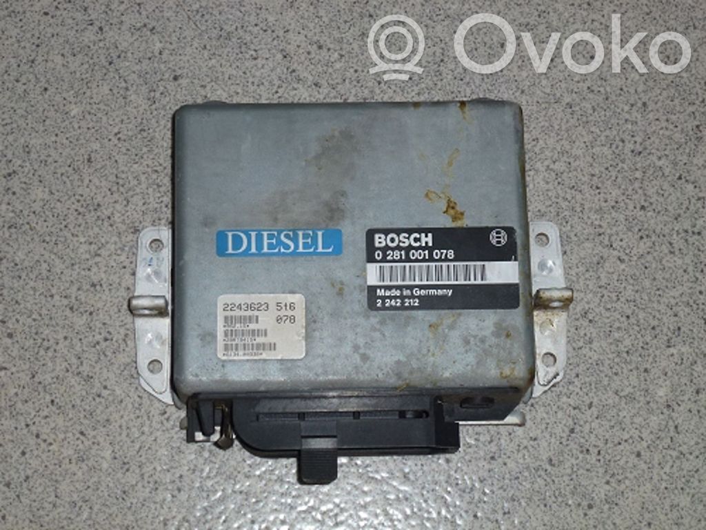 BMW 5 E34 Komputer / Sterownik ECU silnika 