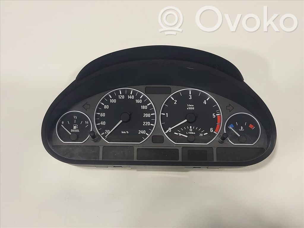 BMW 3 E46 Spidometras (prietaisų skydelis) 