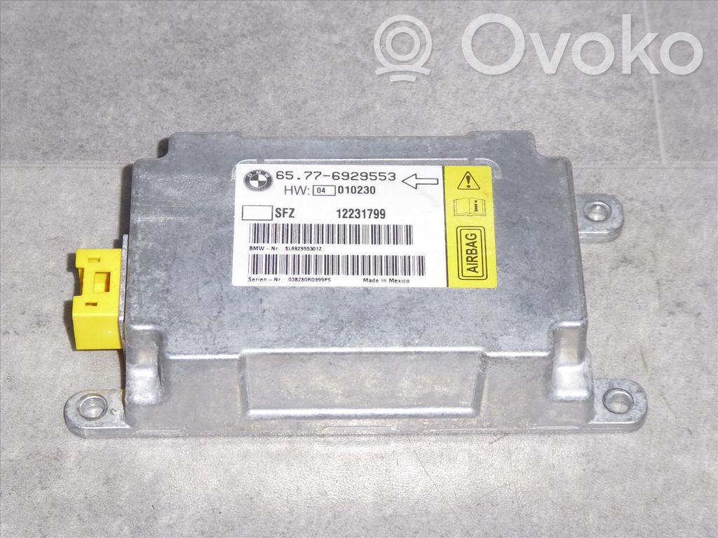 BMW 7 E65 E66 Airbag deployment crash/impact sensor 