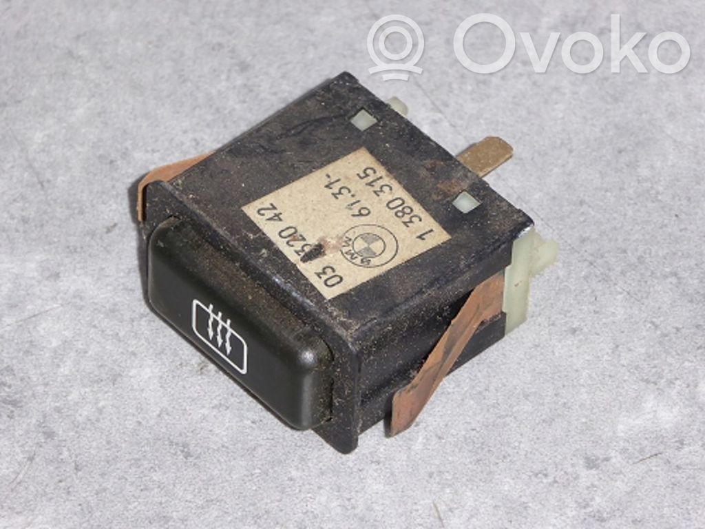 Windscreen/window heater switch   61311380351,61311380351