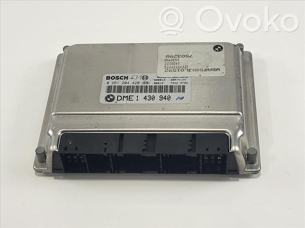 BMW 3 E46 Engine control unit/module ECU 