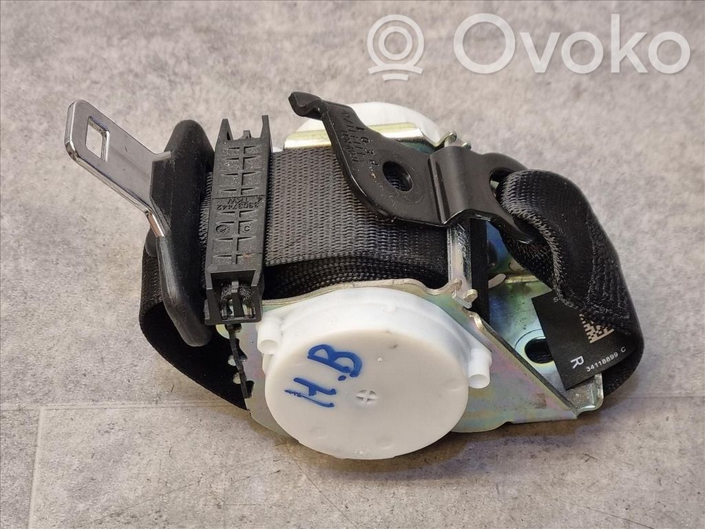 BMW 5 F10 F11 Pas bezpieczeństwa fotela tylnego 