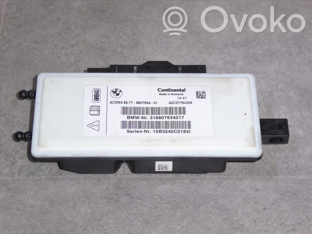 BMW 6 F06 Gran coupe Module de contrôle airbag
