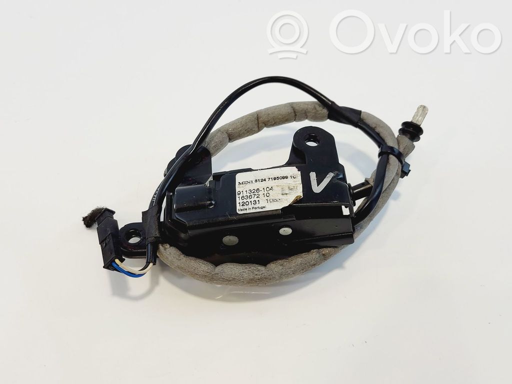 Mini One - Cooper R57 Tailgate/trunk/boot lock/latch/bracket 