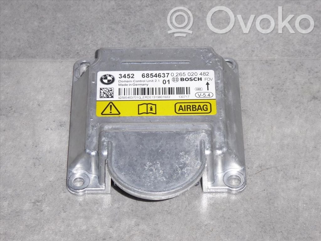 BMW 5 F10 F11 Module de contrôle airbag 