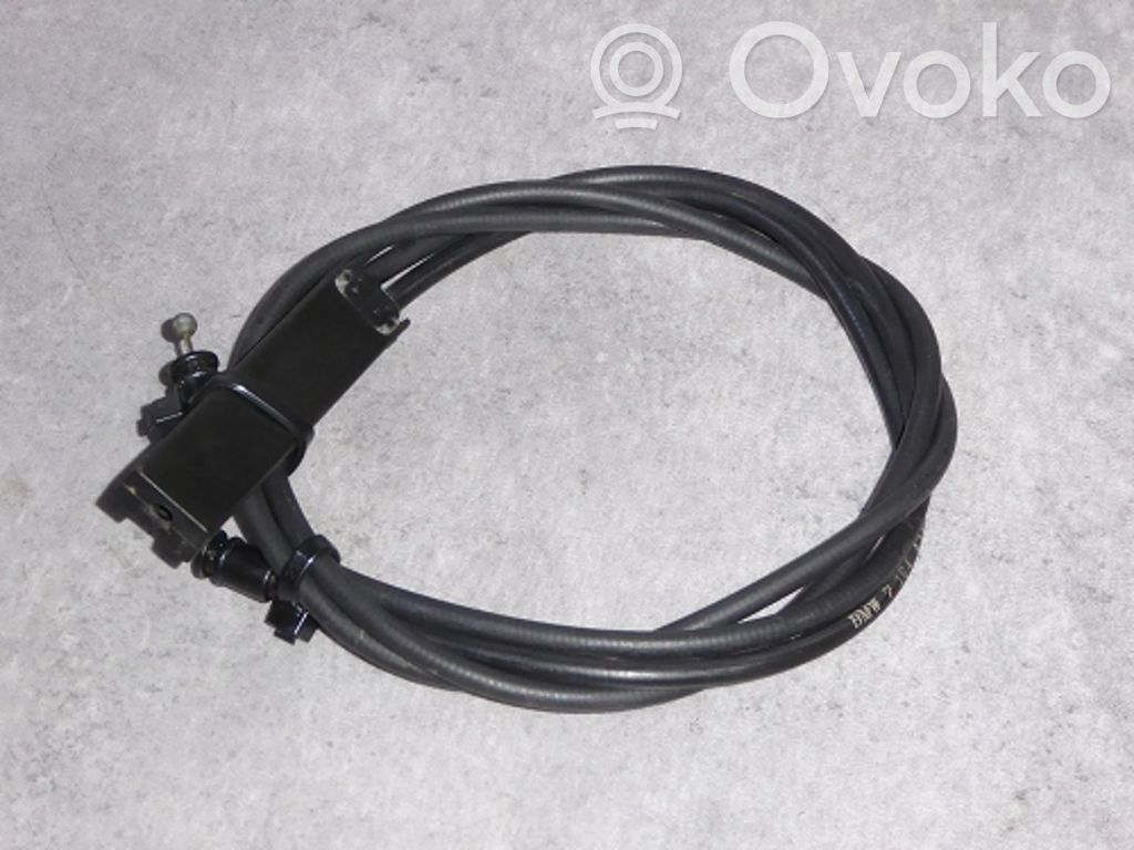 BMW 3 E90 E91 Système poignée, câble pour serrure de capot 