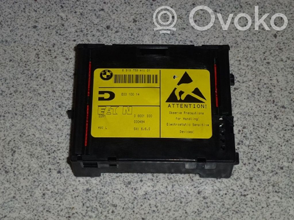 BMW 7 E65 E66 Central console control unit 