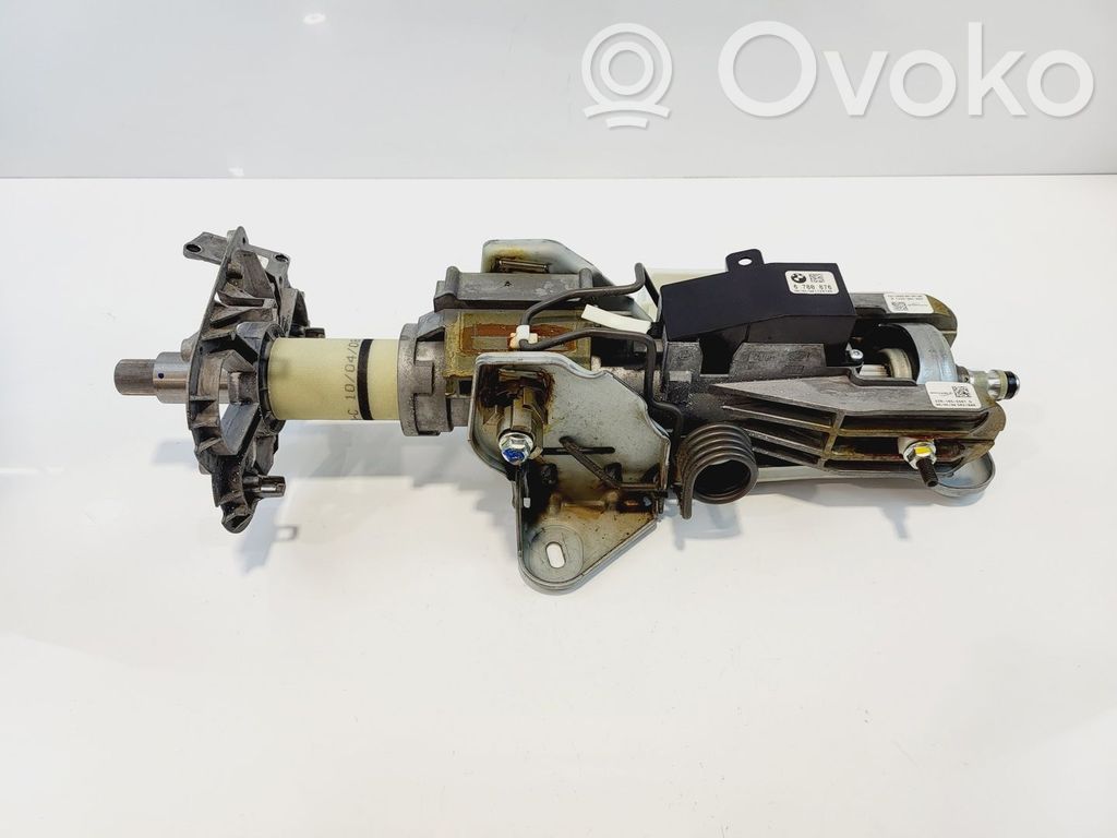 BMW 5 E60 E61 Poignée / levier de réglage volant 