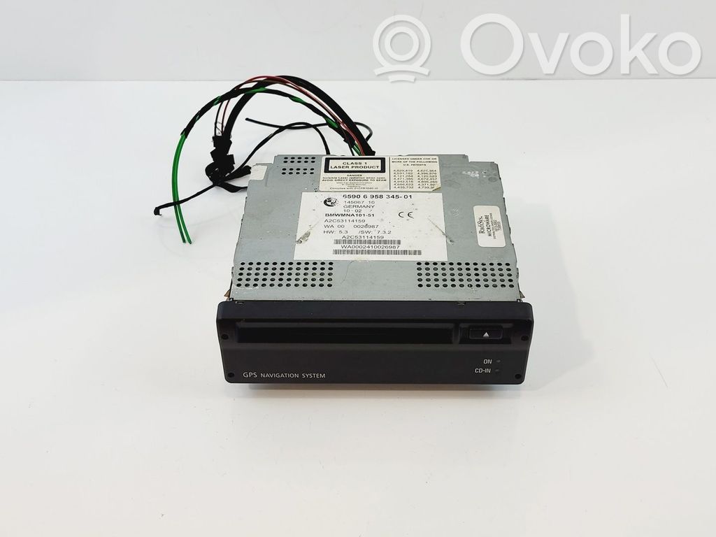 BMW 7 E65 E66 GPS navigation control unit/module 