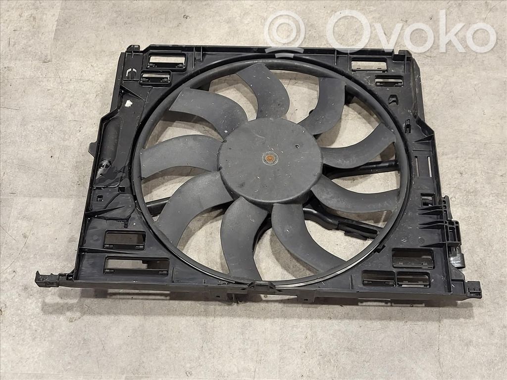 BMW 5 F10 F11 Convogliatore ventilatore raffreddamento del radiatore 