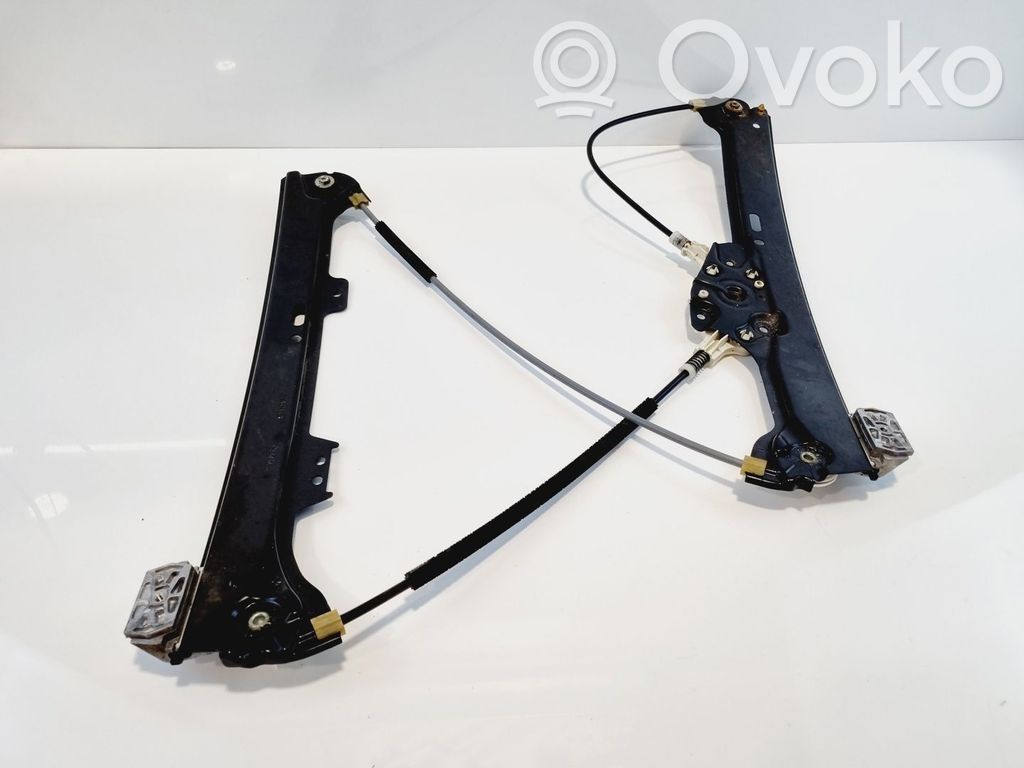 BMW 5 E60 E61 Mécanisme de lève-vitre avant sans moteur 