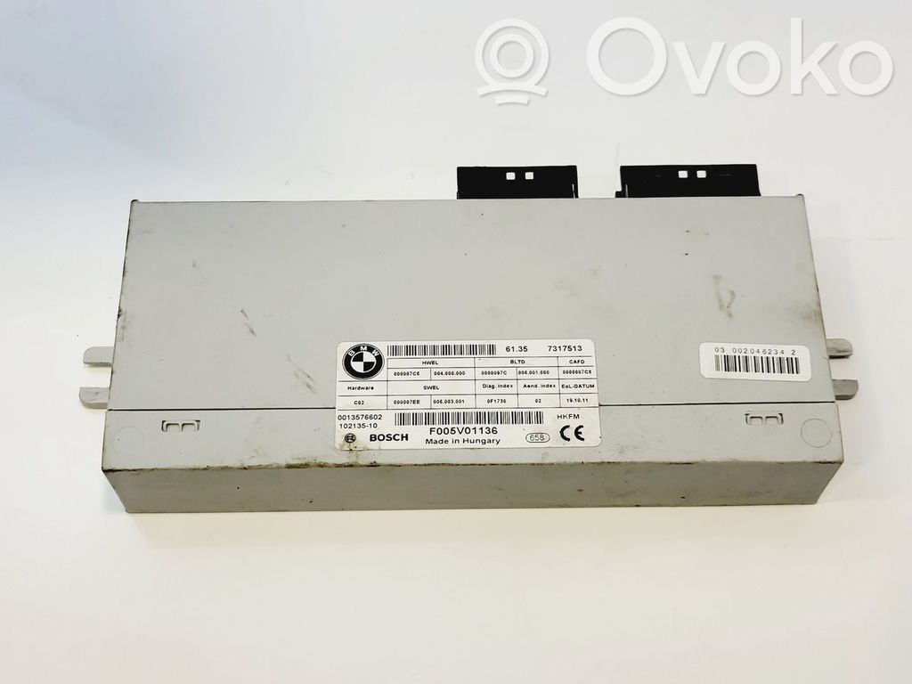 BMW 5 F10 F11 Unité de commande / module de hayon