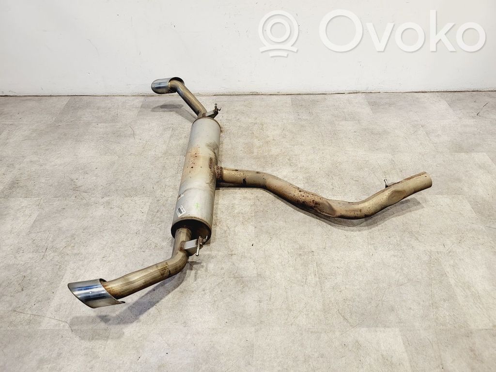 BMW X6 E71 Silenciador del tubo de escape trasero 