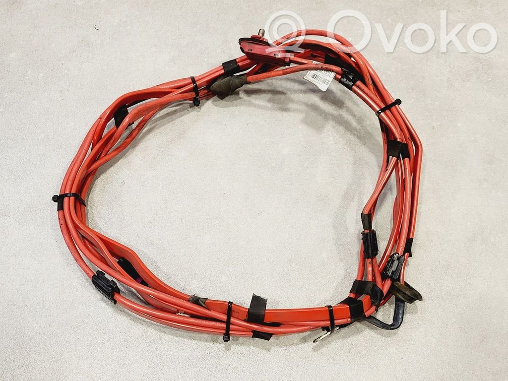 BMW 3 F30 F35 F31 Câble de batterie positif 