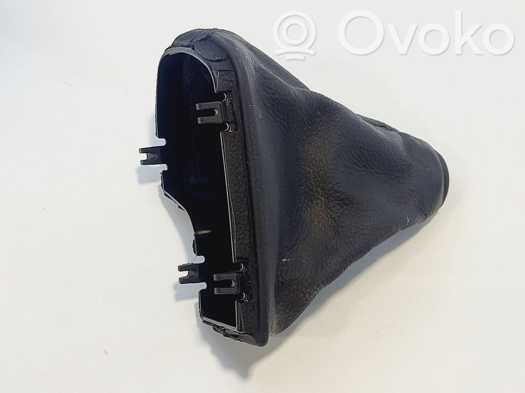 BMW 5 E60 E61 Revêtement pommeau de levier de vitesses cuir 