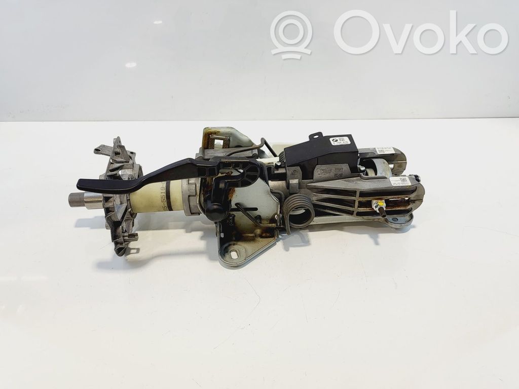 BMW 5 E60 E61 Poignée / levier de réglage volant 