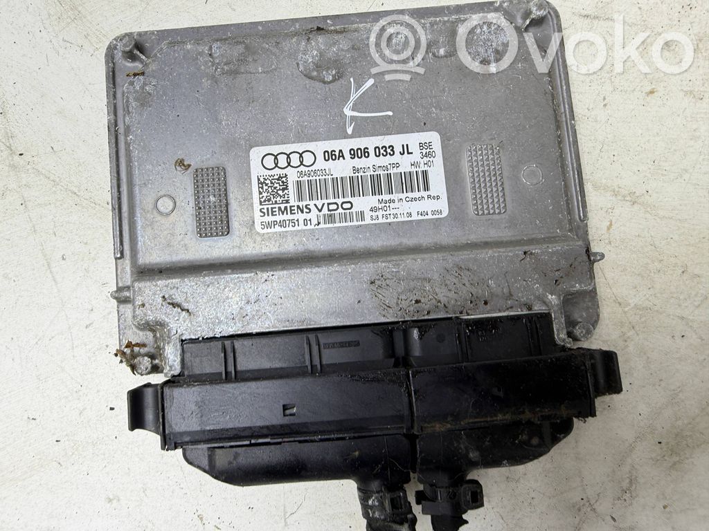 Engine control unit/module   06A906033JL,5WP4075101