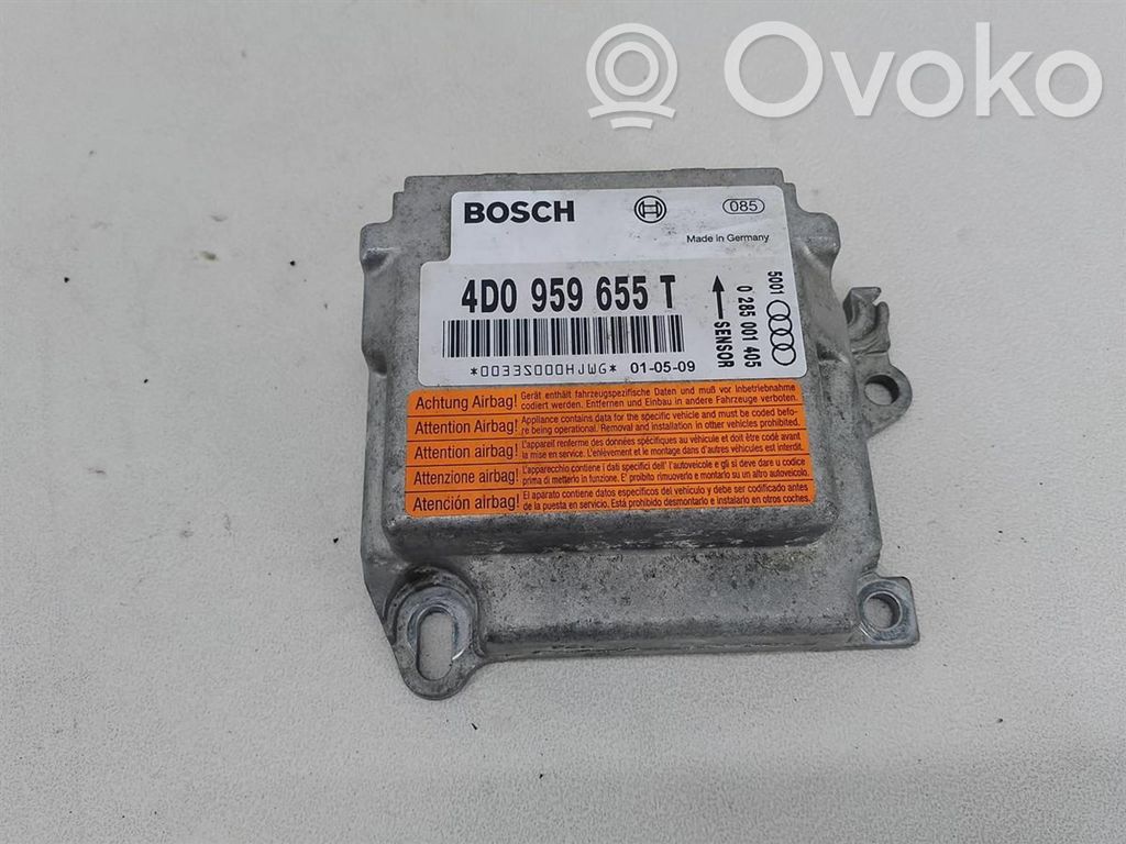 Audi A8 S8 D2 4D Airbag control unit/module 
