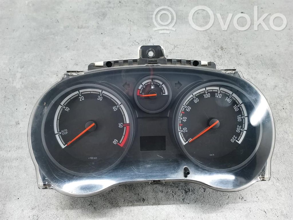 Opel Corsa D Speedometer (instrument cluster) 