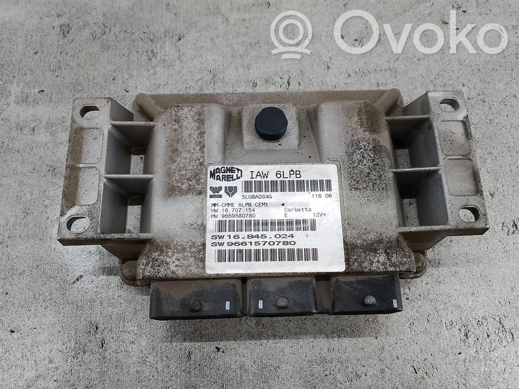 Peugeot 407 Engine control unit/module ECU 