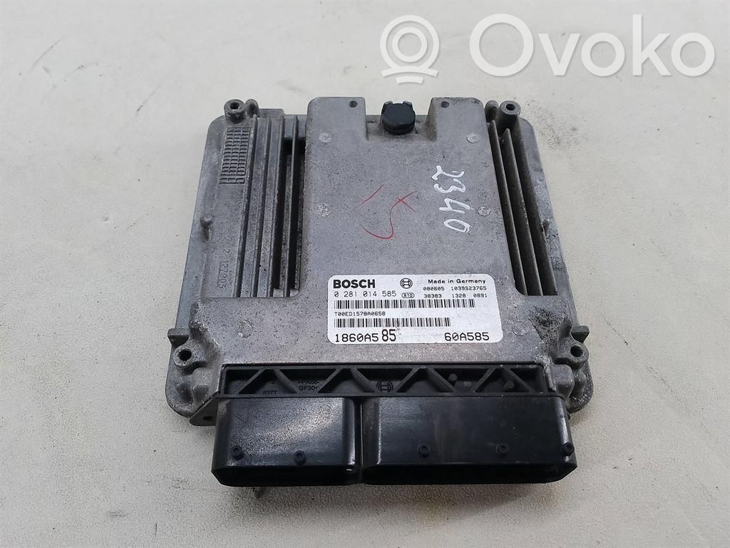 Mitsubishi Lancer X Engine control unit/module ECU 