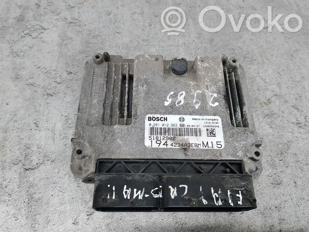Fiat Croma Engine control unit/module ECU 