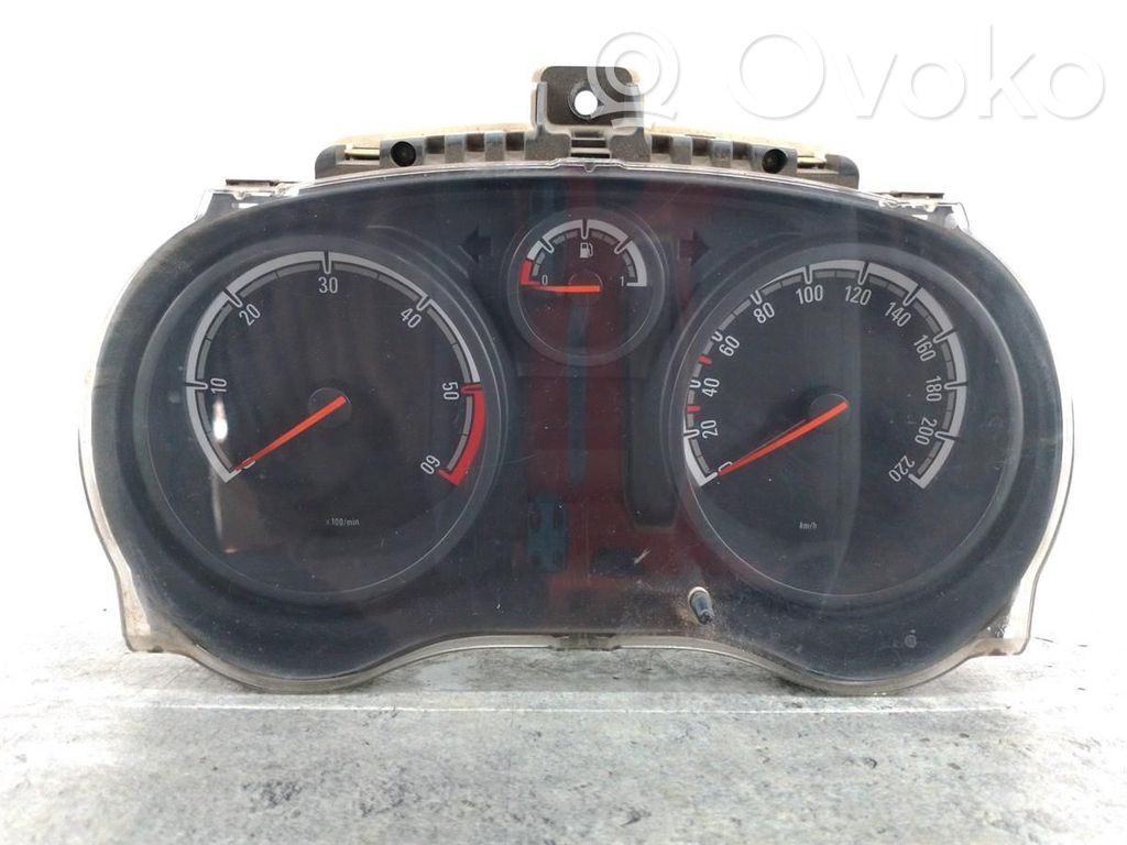 Opel Corsa D Speedometer (instrument cluster) 