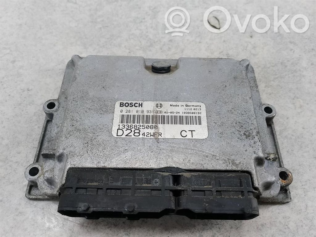 Citroen Jumper Engine control unit/module ECU 