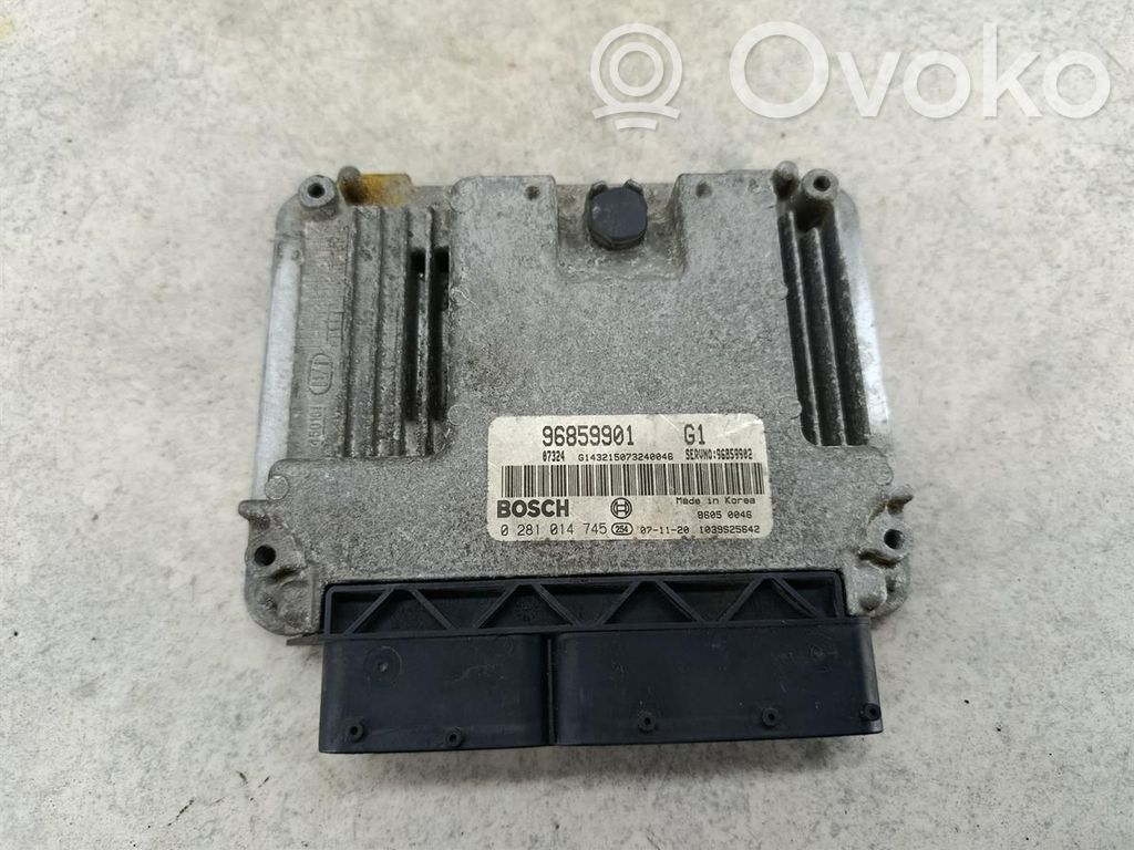 Chevrolet Epica Motorsteuergerät ECU 