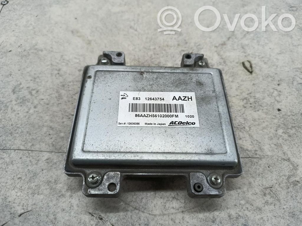 Opel Meriva B Engine control unit/module ECU 
