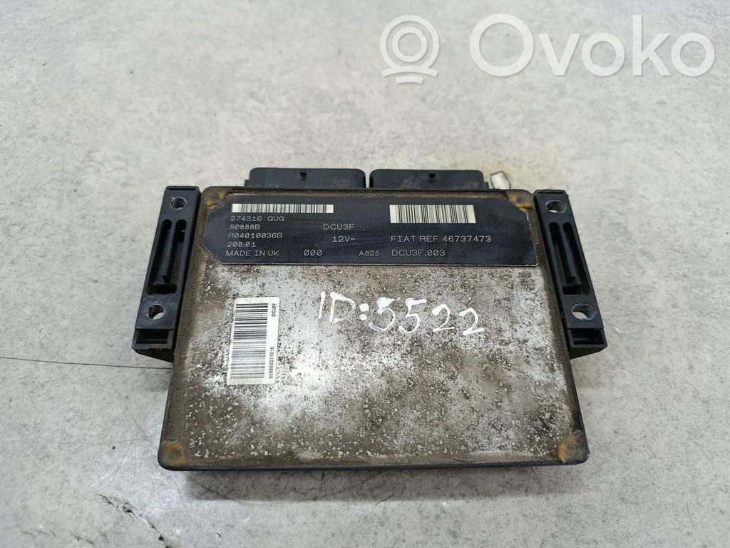 Fiat Doblo Engine control unit/module ECU 