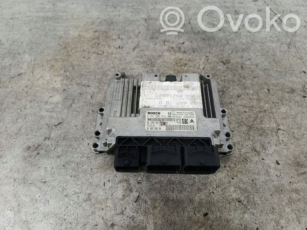 Engine control unit/module ECU   9666938880