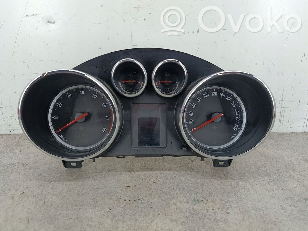 Opel Astra J Velocímetro (tablero de instrumentos) 