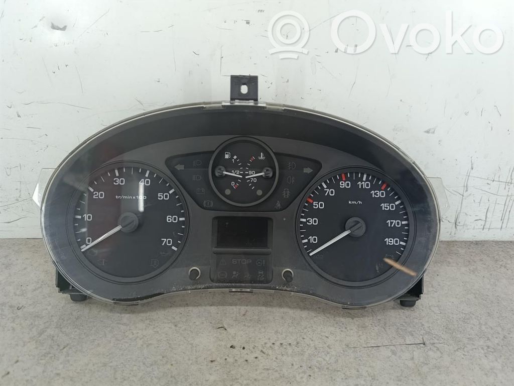Fiat Scudo Spidometrs (instrumentu panelī) 
